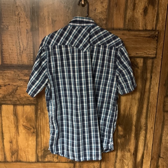 Kirra Western Pearl Snap Short Sleeve button up size Large - Picture 4 of 4